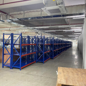 Kệ Trung Tải 3 Tầng Tối Ưu Không Gian Kho Lưu Trữ